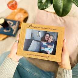 Personalized Mum Memorial Gift Photo Frame, Loss Of Mother, in Loving Memory Of, 5x7 Or 4x6 Picture Remembrance Keepsake - thumbnail 1