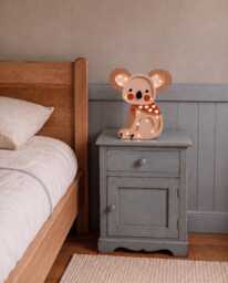 Koala Wooden Night Light For Kids - Animal Lamp - Woodland Nursery Decor Childrens Room Lighting Baby Shower Gift Wall Art Boho