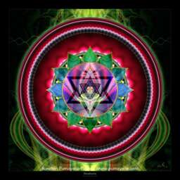 4Th Chakra - Anahata- Heart Tapestry Wall Hanging Mindfulness Gift Meditation Yoga Spiritual Healing