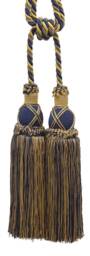 "D??copro Double Curtain & Drapery Tassel Tieback, Length 10"" - 25cm, Spread 30"