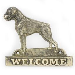 Boxer - Uncropped, Dog Welcome, Hanging Decoration, Limited Edition, Artdog - thumbnail 2