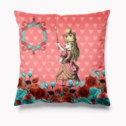 Outdoor Garden Cushion - Alice in Wonderland Coral Waterproof Water Resistant Pillows 18 - thumbnail 1