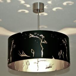 Modern Lamp, Unusual Design, Ceiling Light Wind - thumbnail 3