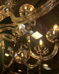 Drops, Chain Or Hanging Crystals, Spare Parts For Chandeliers in Murano Glass