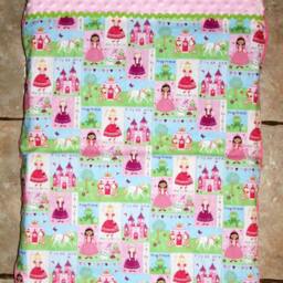 Princess Custom Embroidered Nap Mat Cover & Blanket - thumbnail 3