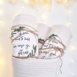 Maid Of Honour Present, Personalised Blanket, Gift For Gift, Gifts Friends - thumbnail 2