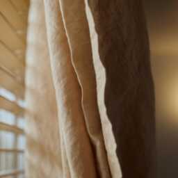 Customized Linen Cafe Curtain 1 Panel Linen Sabby Chic Curtains Extra Long Curtain Natural Window Washed Drapes - thumbnail 3