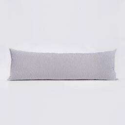 Duck Feather Bolster Pillow - Striped Ticking - thumbnail 1