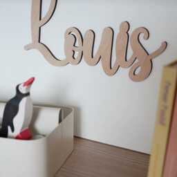 Wooden Name. Decoration For Baby's Or Child's Room. Personalized Decor. Wall - thumbnail 2