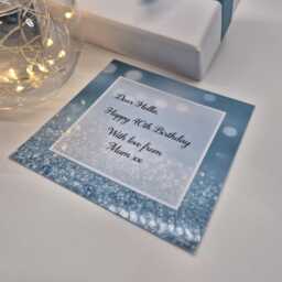 Personalised Birthday Gift Candle Tealight Holder, Light Up Set For Women, Keepsake 18Th 21st 30Th 40Th 50Th 60Th 70Th 80Th 90Th - thumbnail 3