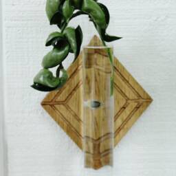 Propagation Wall Hanging - Hydro Planter Geometric Station Test Tube - thumbnail 3