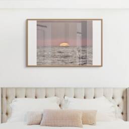 Sunset Beach Photo Print, San Diego Ocean Wall Art - thumbnail 3