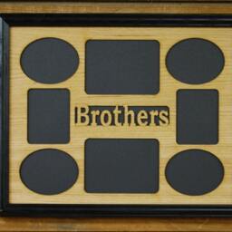 Brothers Picture Frame - 11x14 Holds 8x10 Photo Gift For Brother, Family - thumbnail 3