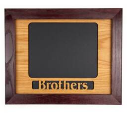 Brothers Picture Frame - 11x14 Holds 8x10 Photo Gift For Brother, Family - thumbnail 1