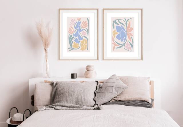 Set Of Prints, Pastel Pastel, Boho Wall Art, Print Set, Matisse , Art Print, Fast Delivery - image 1