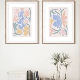 Set Of Prints, Pastel Pastel, Boho Wall Art, Print Set, Matisse , Art Print, Fast Delivery - thumbnail 2