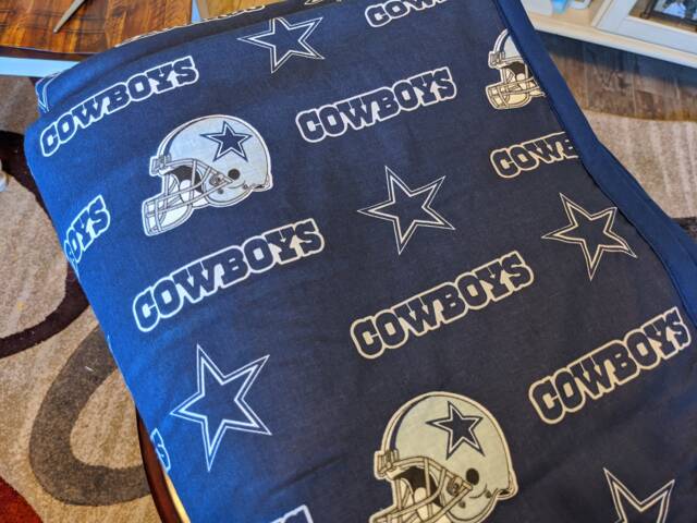 Handmade Dallas Cowboys Blanket - image 1