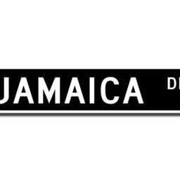Jamaica Sign, Gift, Souvenir Keepsake, Wall Decor, Custom Street Quality Metal Sign - thumbnail 2