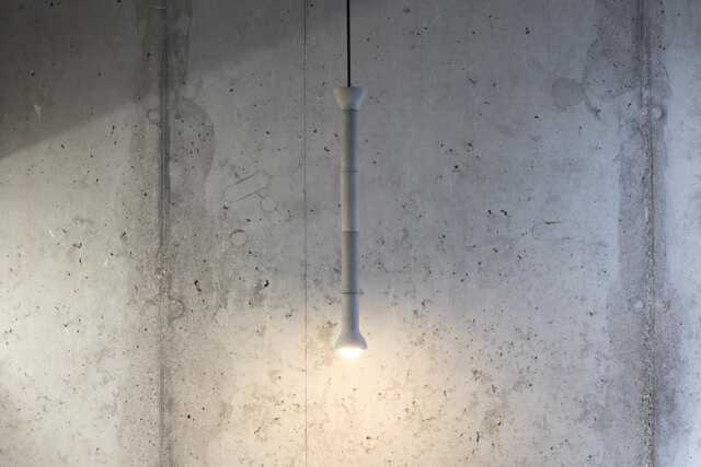 Handmade Concrete Cylinder Pendant Light Modern Minimalist Chandelier - image 1