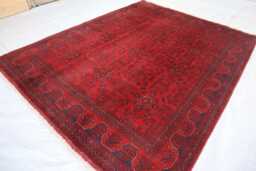 5x7 Ft Afghan Bukhara Rug, Handmade Geometric Genuine Oriental Khal Mohammedi Area Turkmen Living Room D??cor Carpet - thumbnail 1