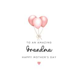 Grandma Mother's Day Candle Gift Keepsake Card Print - thumbnail 4