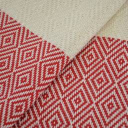 Organic Cotton Turkish Towel Spa Blanket, Farmhouse Decor, Easter Gift - thumbnail 2