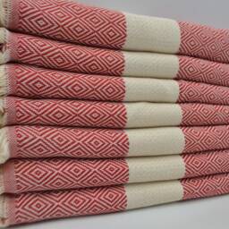 Organic Cotton Turkish Towel Spa Blanket, Farmhouse Decor, Easter Gift - thumbnail 3