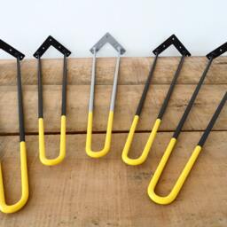 Modern Hairpin Legs - Bar & Counter Height, Customizable Metal Table Legs, Sleek Mid-Century Design -40 - thumbnail 3