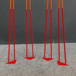 Modern Hairpin Legs - Bar & Counter Height, Customizable Metal Table Legs, Sleek Mid-Century Design -40 - thumbnail 4