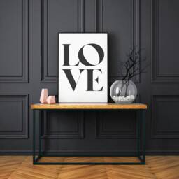 Love Quote Print, Print, Prints About Love, Love A5, A4, A3, A2 Prints, Print Quotes, Art, Wall Decor - thumbnail 2