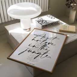 Fred Again Jungle Print, Fred Again Jungle, Again, Adore U Song Lyric Print, Ain't No Love - thumbnail 2