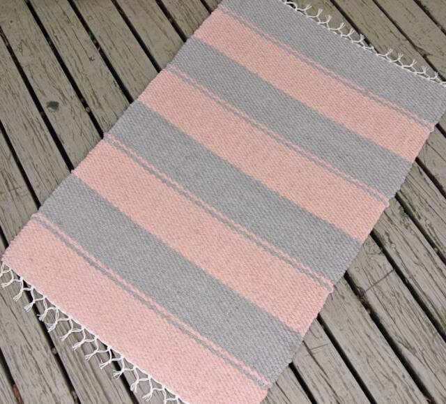 "Hand Woven Rug - 24"" X 36" - image 1