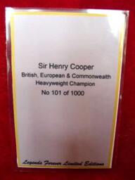 Sir Henry Cooper, Limited Edition Bronzed Boxing Champion Sculpture - thumbnail 4