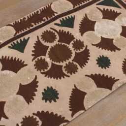 "Set Of 4 Pcs, Suzani Pillow Cover, Uzbek Pillow, 15.75"" X 27.95" - thumbnail 3