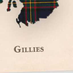 Clan Gillies Scottish Tartan Map - Of Scotland Family Wall Decor, Ready To Hang - thumbnail 4