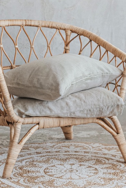 Linen Pillowcases Set Organic Stonewashed Pillow Slips - image 1