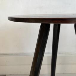 Handmade Tripod Cricket Table Made From Reclaimed Wood - thumbnail 4