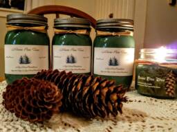 Maine Pine Soy Candle Hand-Poured Woodsy Scent