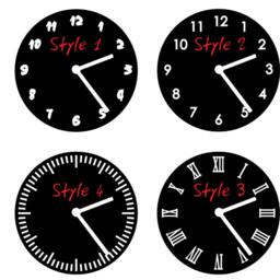 Mr Universe Front Lat Spread Silhouette - Wall Clock - thumbnail 2