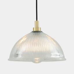 Maris Prismatic Glass Pendant Light 12'' Ip65 - thumbnail 3