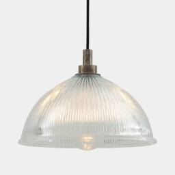 Maris Prismatic Glass Pendant Light 12'' Ip65 - thumbnail 2