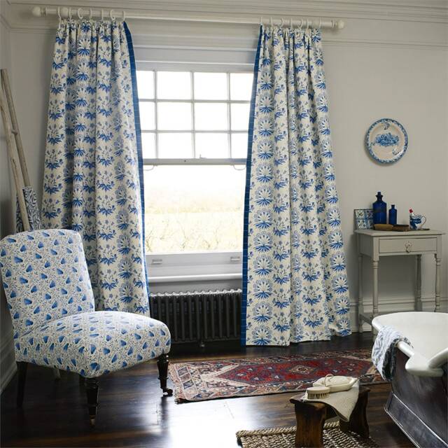 Morris & Co Primrose & Columbine Curtains - image 1