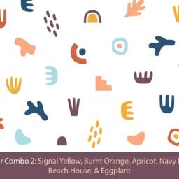 Abstract Shape Wall Decals - Removable Stickers, Modern Art, Kids Room Decor, Boho Nursery Decor - thumbnail 3
