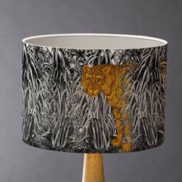 Tiger Lampshade - William Blake Henri Rousseau Inspired Collage Home D??cor