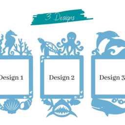 Under The Sea Nursery Light Switch Surround, Ocean Play Room Decor, Beach Theme Bedroom Decoration, Baby Room, Life Wall Art - thumbnail 3