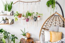 Macrame Plant Hanger, Hanging Planter Indoor, Small Large Pot Holder, Boho Home Decor Ideas, Houseplant Wall Planter, Art