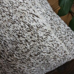 50cm - Or 20Inch Square Vintage Kilim Cushion Cover Handwoven -Natural Nomadic Style - Rug Pillow - thumbnail 3