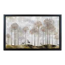 Forest Deer Canvas Print, Ready To Hang Wall Art - thumbnail 4