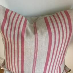 Cabbages & Roses Jolly Stripe Designer Cushion Cover Made To Order 50cmsq - thumbnail 2