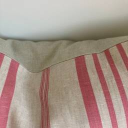 Cabbages & Roses Jolly Stripe Designer Cushion Cover Made To Order 50cmsq - thumbnail 3